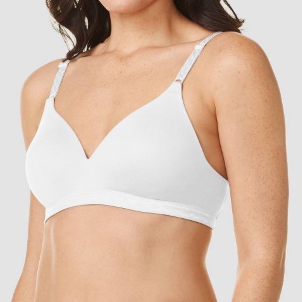 Warner's Women's Super Soft Wirefree Bra. White. Sz. 40C NWT